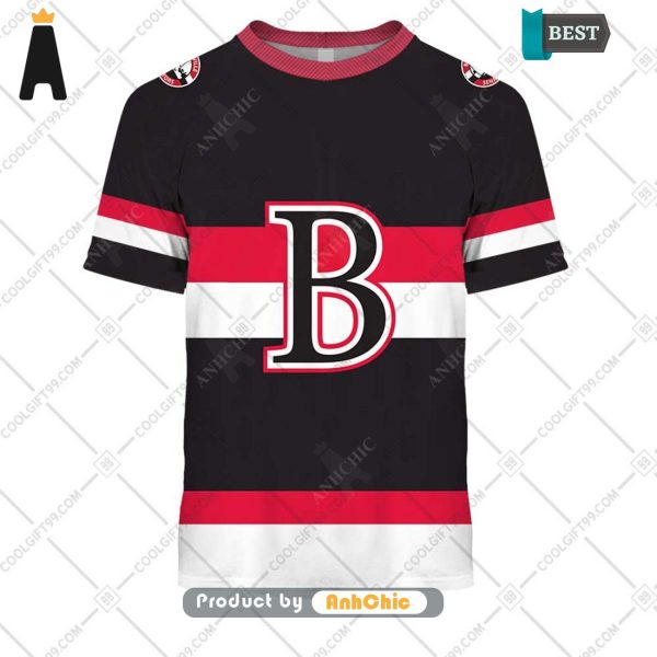 TRENDING Personalized AHL Belleville Senators Color jersey Style  POD Design 3D Hoodie