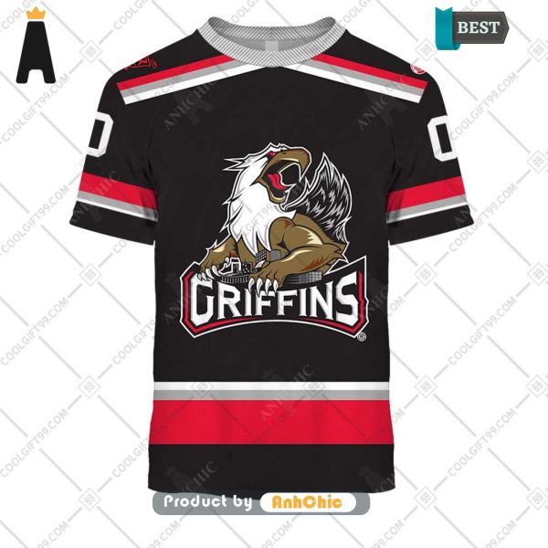 TRENDING Personalized AHL Grand Rapids Griffins Color jersey Style  Urban Streetwear 3D Hoodie