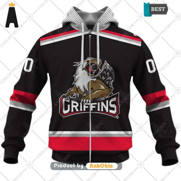 TRENDING Personalized AHL Grand Rapids Griffins Color jersey Style  Urban Streetwear 3D Hoodie