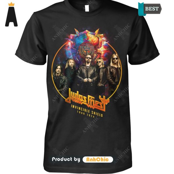 [TRENDY] Judas Priest Invincible Shield Tour 2024 Urban Streetwear T-Shirt