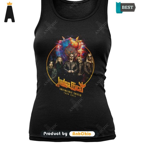 [TRENDY] Judas Priest Invincible Shield Tour 2024 Urban Streetwear T-Shirt