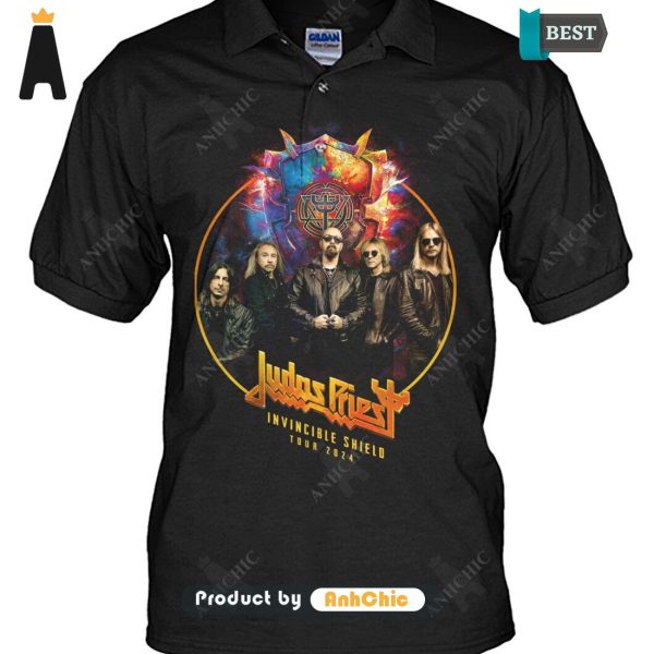 [TRENDY] Judas Priest Invincible Shield Tour 2024 Urban Streetwear T-Shirt