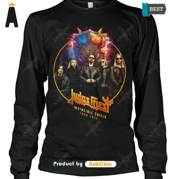 [TRENDY] Judas Priest Invincible Shield Tour 2024 Urban Streetwear T-Shirt