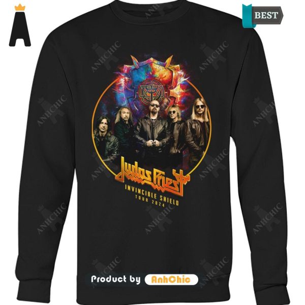 [TRENDY] Judas Priest Invincible Shield Tour 2024 Urban Streetwear T-Shirt