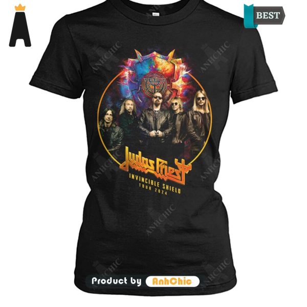 [TRENDY] Judas Priest Invincible Shield Tour 2024 Urban Streetwear T-Shirt