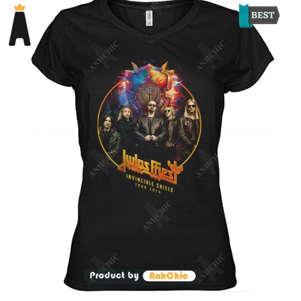 [TRENDY] Judas Priest Invincible Shield Tour 2024 Urban Streetwear T-Shirt