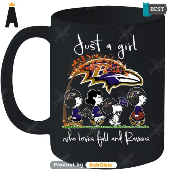 [TRENDY] Just A Girl Who Loves Ball And Ravens Signature Series T-Shirt