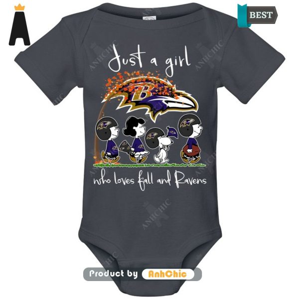 [TRENDY] Just A Girl Who Loves Ball And Ravens Signature Series T-Shirt