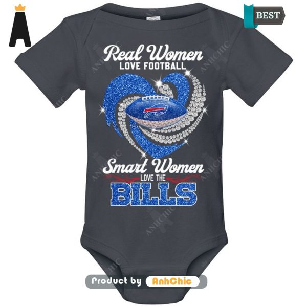 [TRENDY] Real Women Love Football Smart Women Love The BILLS Street Style T-Shirt