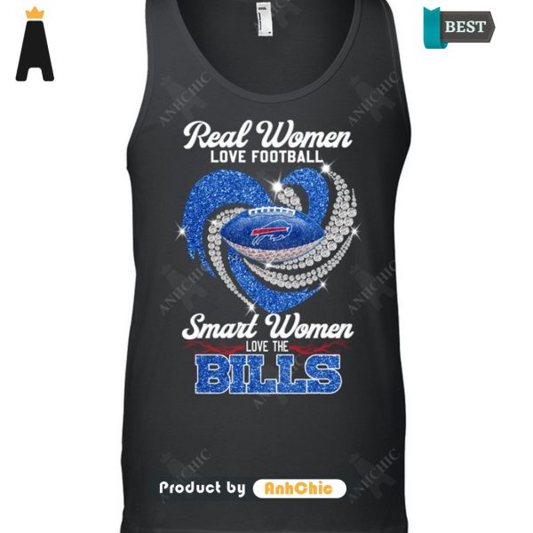 [TRENDY] Real Women Love Football Smart Women Love The BILLS Street Style T-Shirt