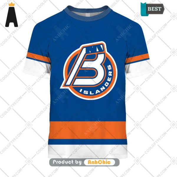 UNIQUE Personalized AHL Bridgeport Islanders Color jersey Style  Trending Collection 3D Hoodie