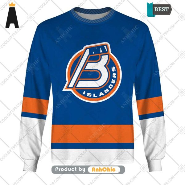 UNIQUE Personalized AHL Bridgeport Islanders Color jersey Style  Trending Collection 3D Hoodie