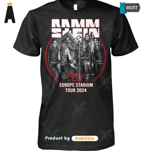 UNIQUE Rammstein Europe Stadium Tour 2024 Street Style T-Shirt