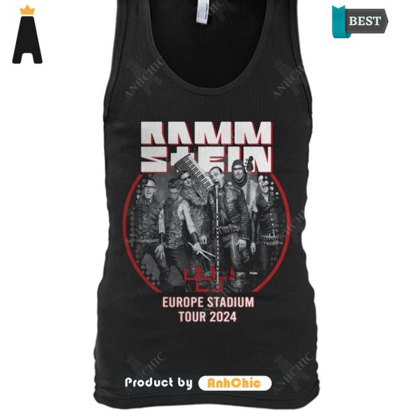 UNIQUE Rammstein Europe Stadium Tour 2024 Street Style T-Shirt