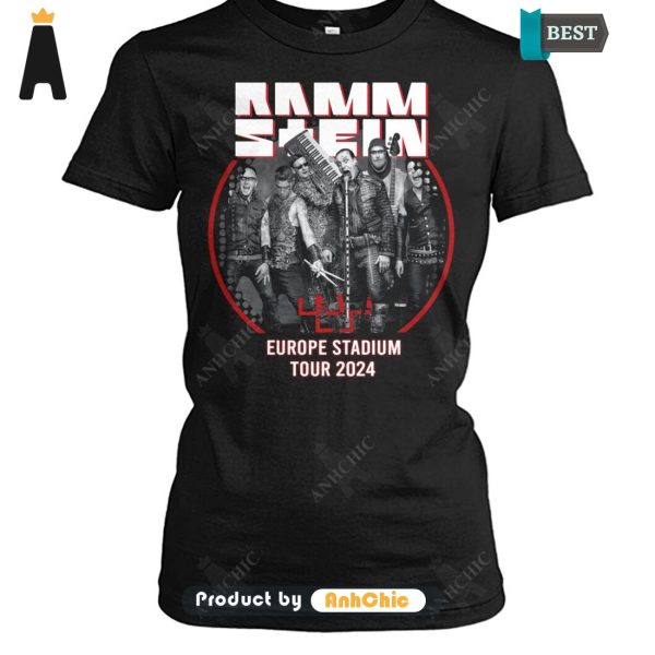 UNIQUE Rammstein Europe Stadium Tour 2024 Street Style T-Shirt