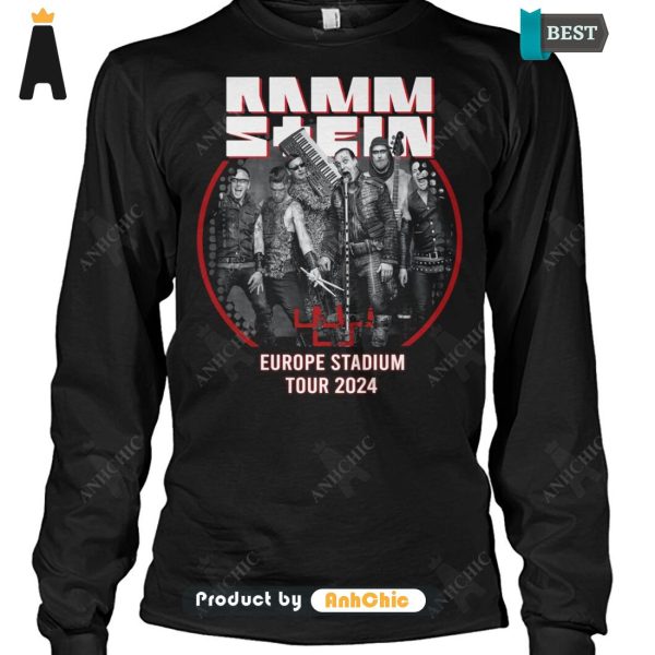 UNIQUE Rammstein Europe Stadium Tour 2024 Street Style T-Shirt