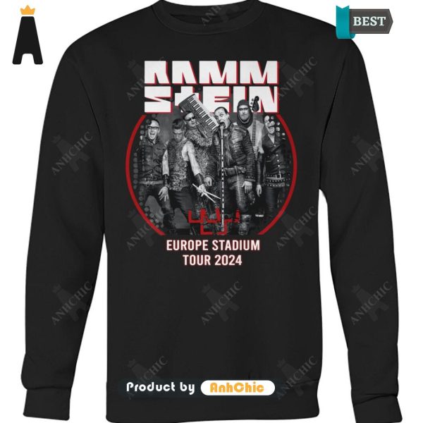 UNIQUE Rammstein Europe Stadium Tour 2024 Street Style T-Shirt