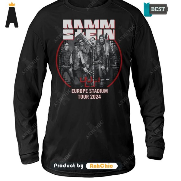 UNIQUE Rammstein Europe Stadium Tour 2024 Street Style T-Shirt