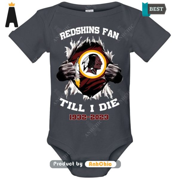 UNIQUE REDSKINS Till I Die 1932-2023 Urban Streetwear T-Shirt