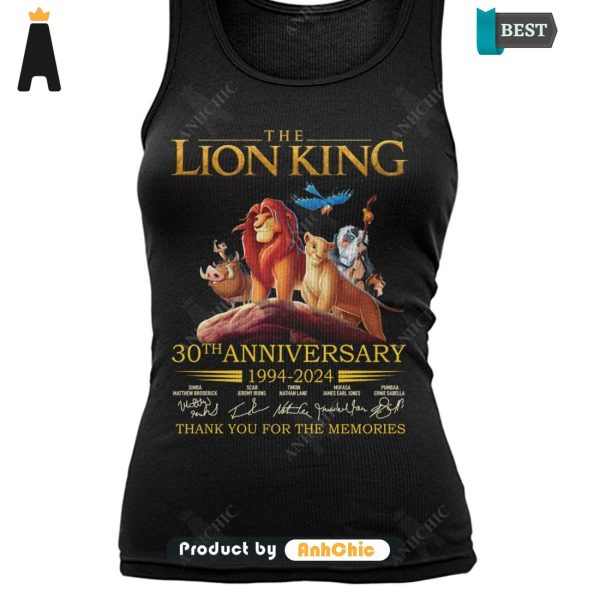 UNIQUE The LION KING 30th Anniversary 1994-2024 Thank You For The Memories Trending Collection T-Shirt