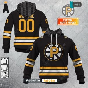 [MODERN] Personalized AHL Providence Bruins Color jersey Style  Hot Winter 3D Hoodie