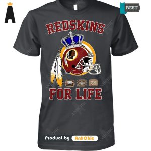 HOT REDSKINS For Life Signature Series T-Shirt