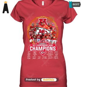 LUXURY Kansas City Chiefs NFC Championship Game 2023-2024  T-Shirt, Long Sleeve, SweatShirt, Polo, Hoodie